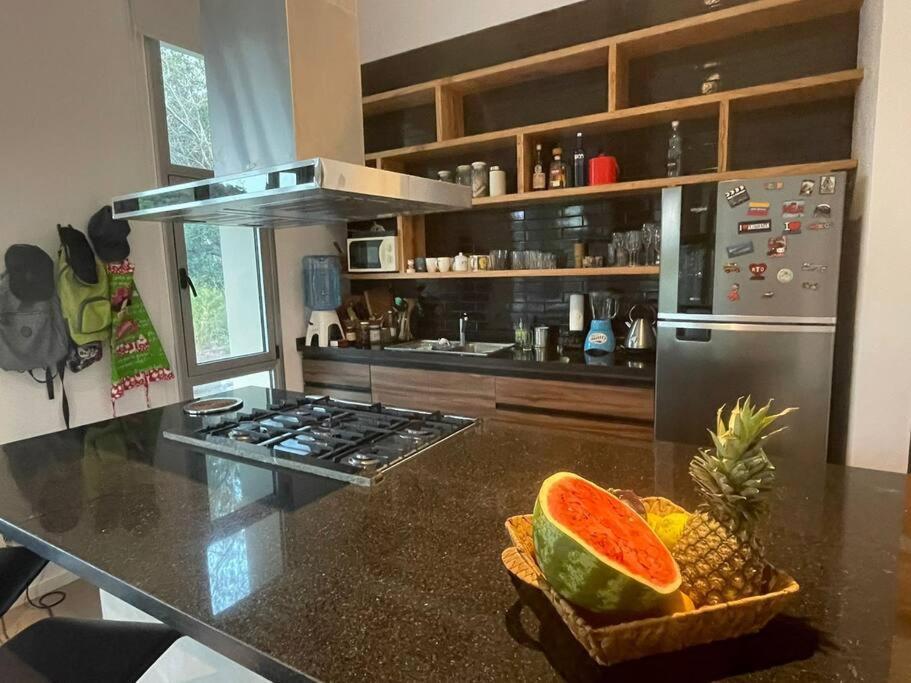 Casa Con Piscina Y Mirador Privado En San Marcos Sierras Villa Exterior foto