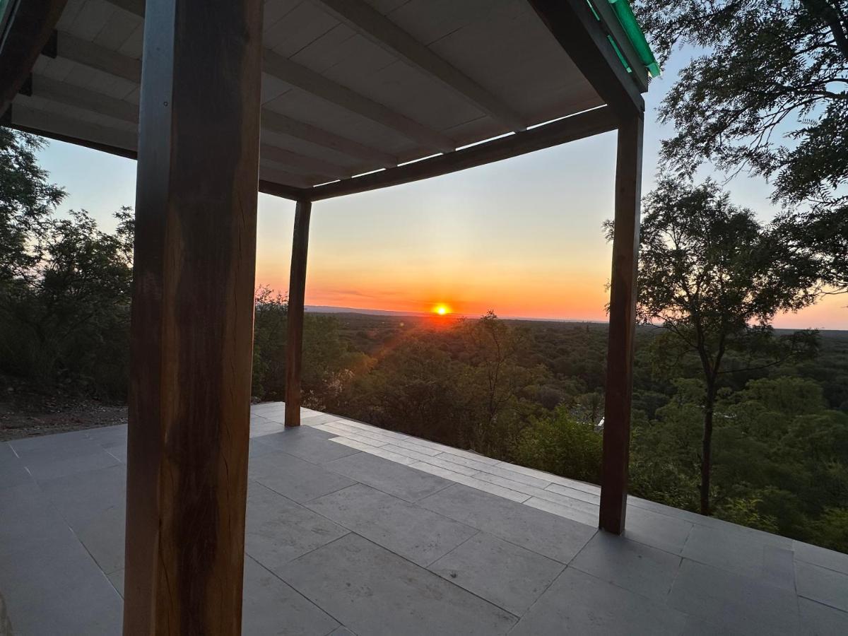 Casa Con Piscina Y Mirador Privado En San Marcos Sierras Villa Exterior foto