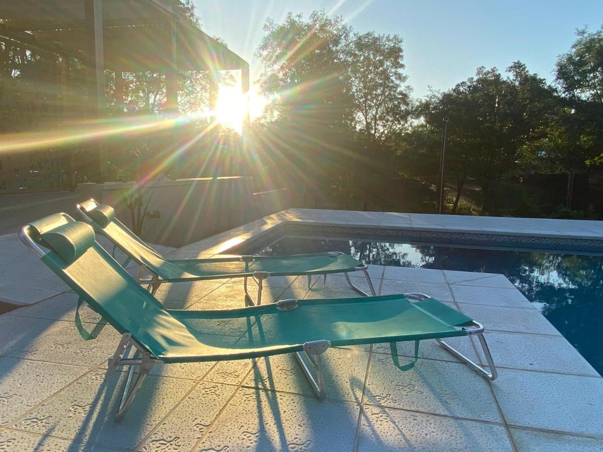 Casa Con Piscina Y Mirador Privado En San Marcos Sierras Villa Exterior foto